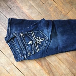 Rock Revival skinny, straight leg jeans. Like new